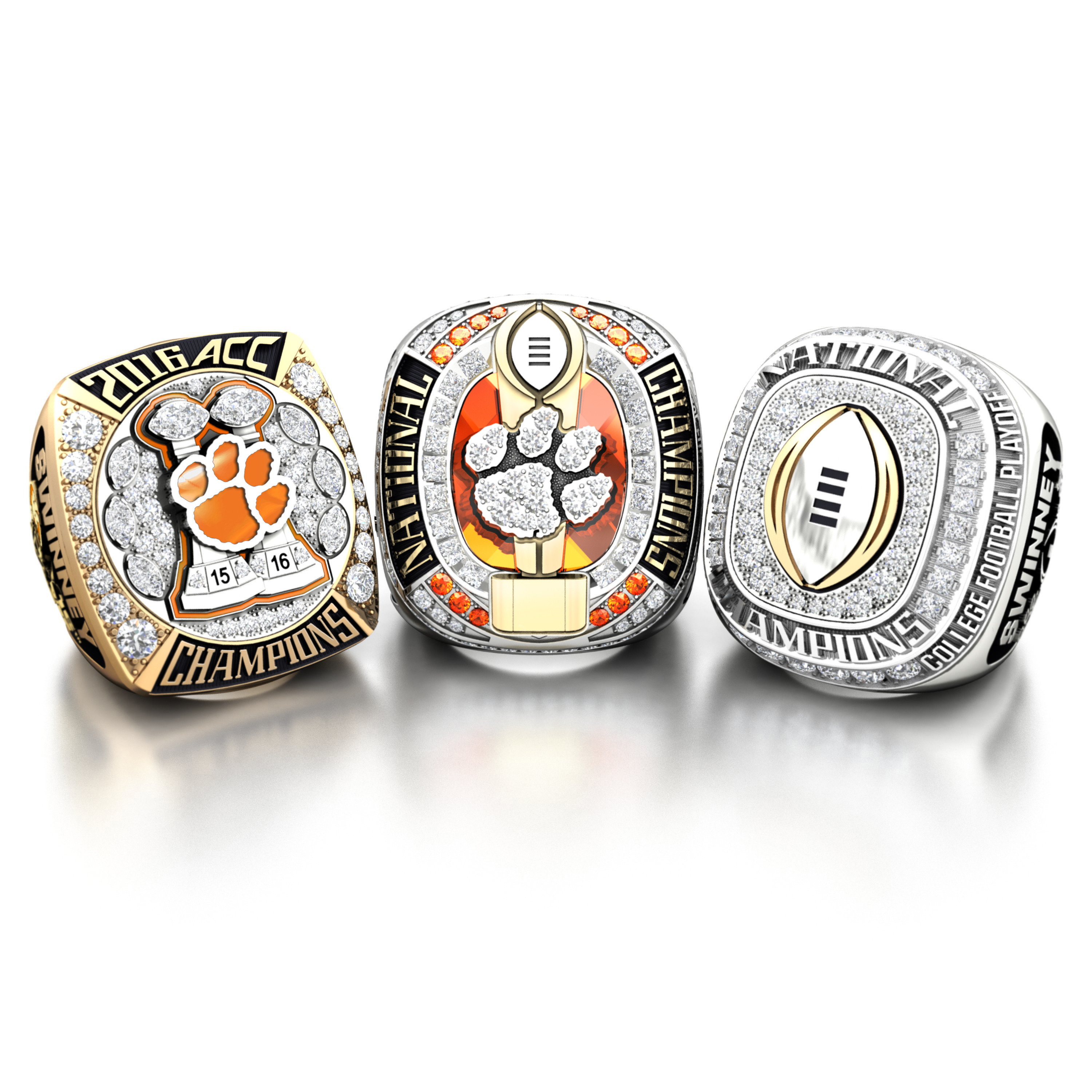 Jostens Creates 2016 Champion Rings for Clemson Tigers